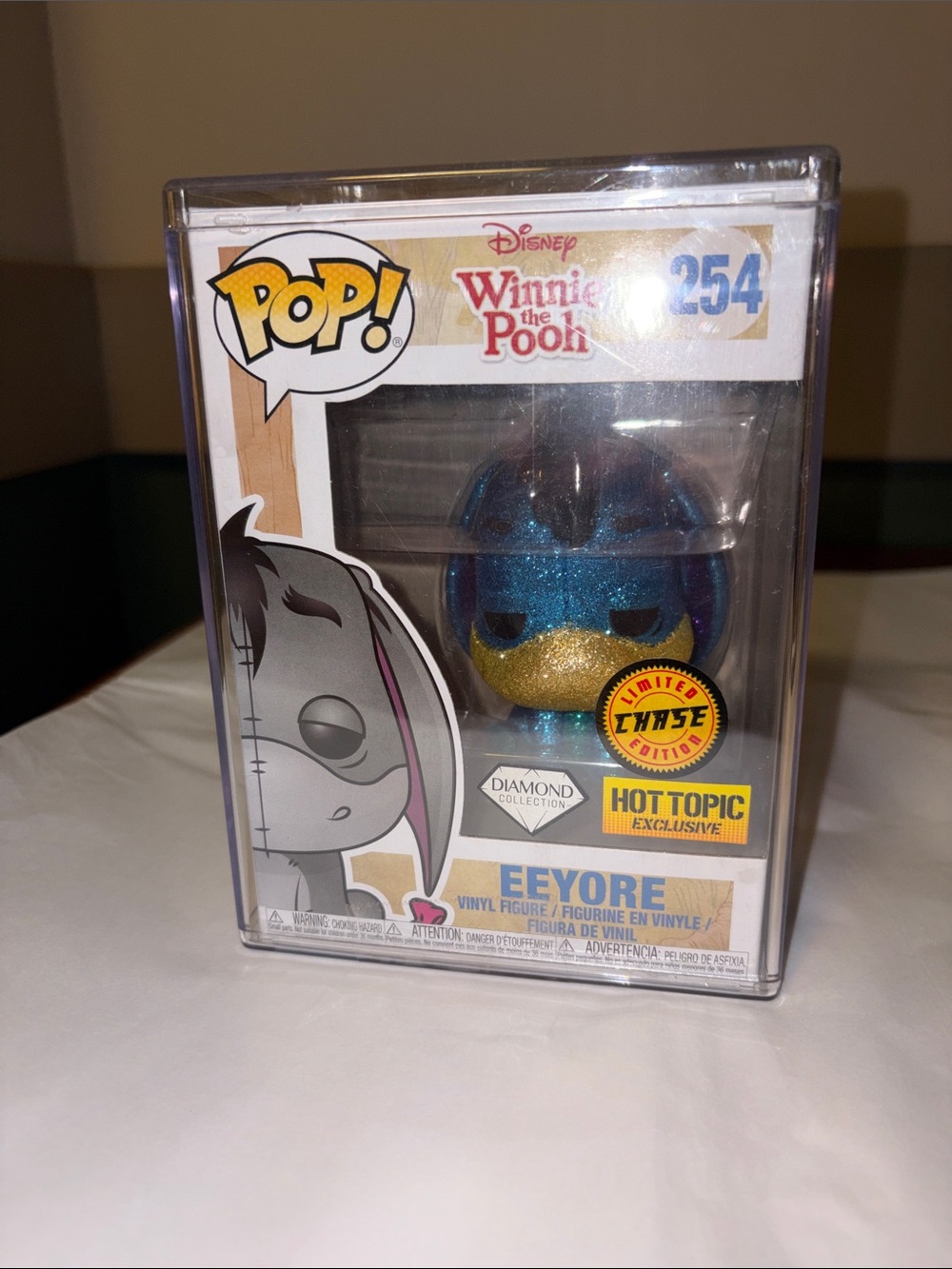 Funko Pop! Disney: Winnie The Pooh EEYORE #254 Special Edition CHASE Diamond